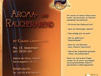 Räucher Plakat